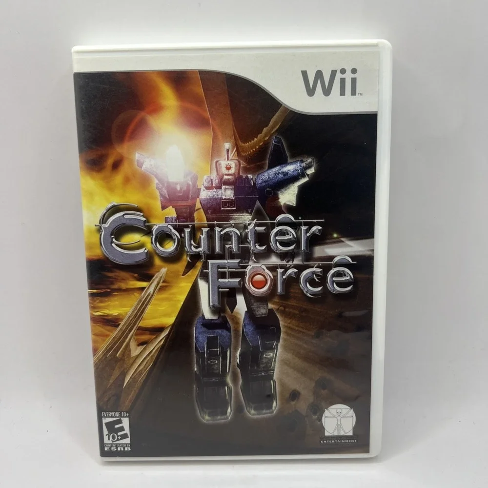Counter Force (Nintendo Wii, 2007) Complete With Manual